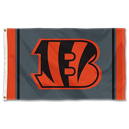 Cincinnati Bengals Verdunkelungs-Flagge, für drinnen und draußen, 90 x 150 cm von Wincraft