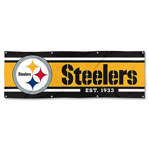 Pittsburgh Steelers großes Banner 6 x 1,8 m von Wincraft
