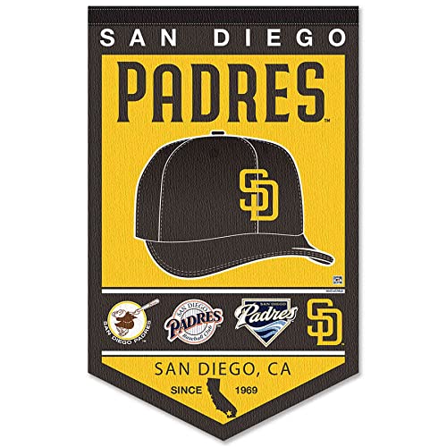 San Diego Padres Heritage History Banner Wimpel von Wincraft