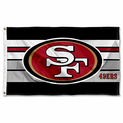 San Francisco 49ers Retro-Streifen, groß, 7,6 x 12,7 cm von Wincraft