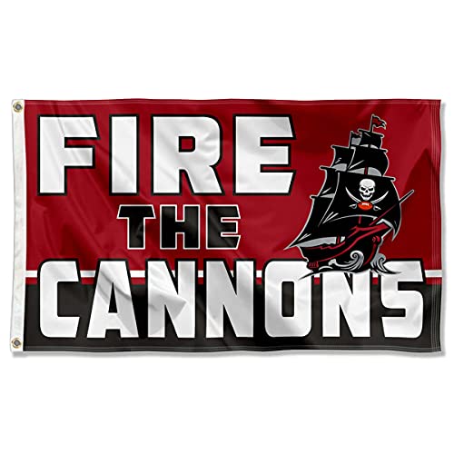 WinCraft Tampa Bay Buccaneers Fire The Cannons 3x5 Outdoor Flag von Wincraft