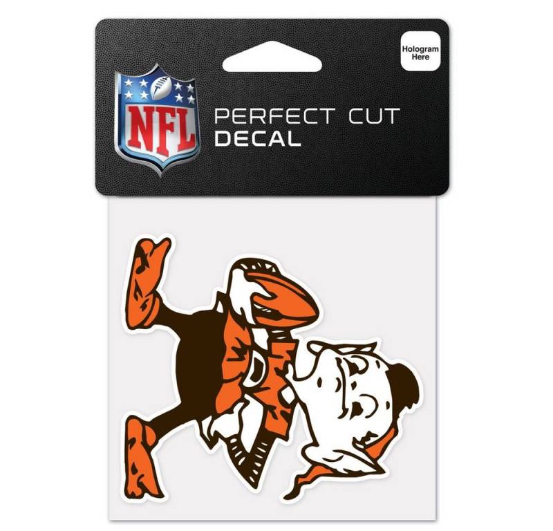 WinCraft Wanddekoobjekt Aufkleber 10x10cm NFL Cleveland Browns von WinCraft