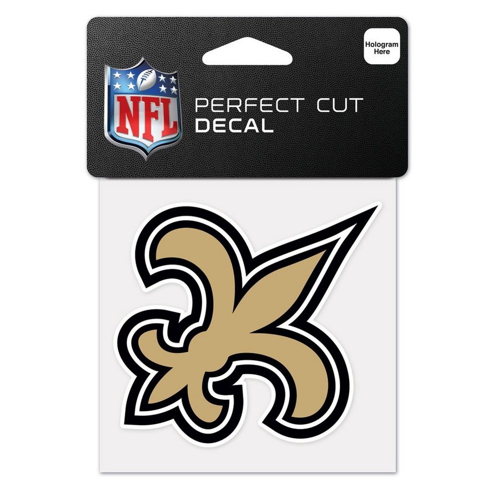 WinCraft Wanddekoobjekt Aufkleber 10x10cm NFL New Orleans Saints von WinCraft