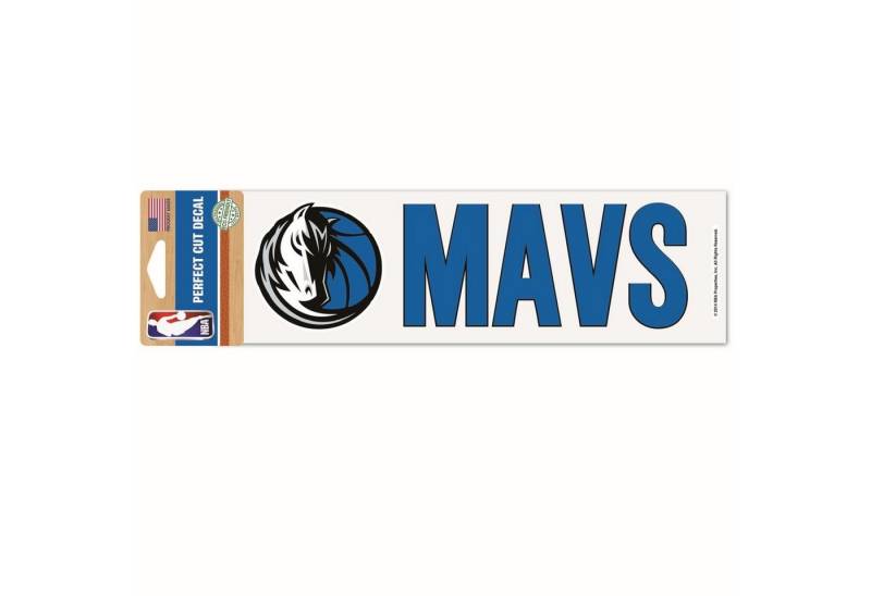 WinCraft Wanddekoobjekt NBA Perfect Cut Aufkleber 8x25cm Dallas Mavericks von WinCraft