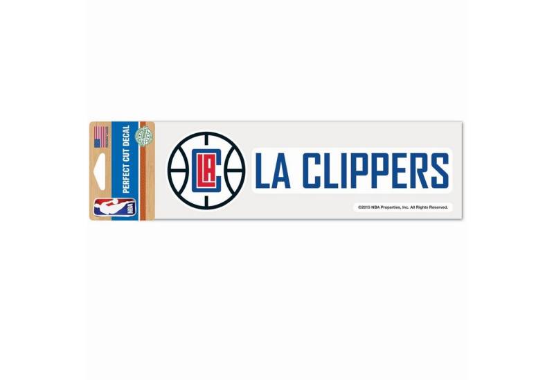 WinCraft Wanddekoobjekt NBA Perfect Cut Aufkleber 8x25cm Los Angeles Clipp von WinCraft