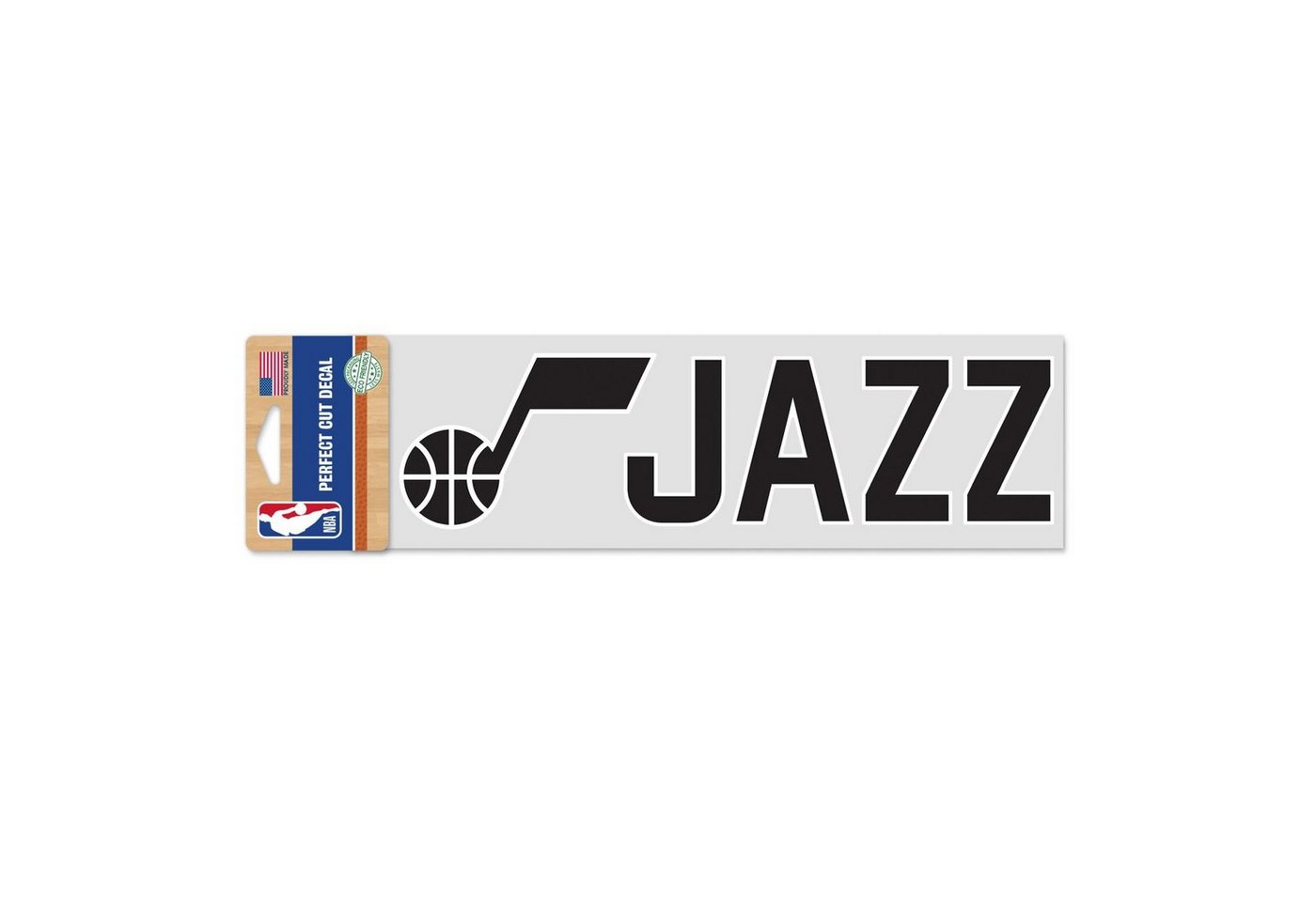 WinCraft Wanddekoobjekt NBA Perfect Cut Aufkleber 8x25cm Utah Jazz von WinCraft