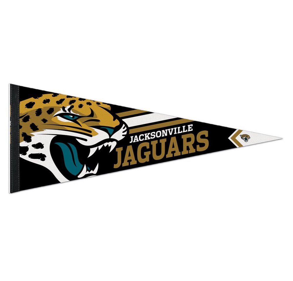 WinCraft Wanddekoobjekt NFL Filz Wimpel 75x30cm Jacksonville Jaguars von WinCraft