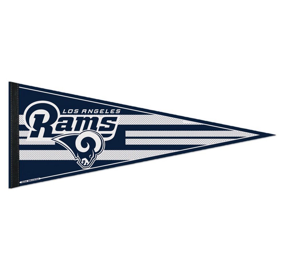 WinCraft Wanddekoobjekt NFL Filz Wimpel 75x30cm Los Angeles Rams WinCraft Wanddekoobjekt NFL Filz Wimpel 75x30cm Los Angeles Rams von WinCraft
