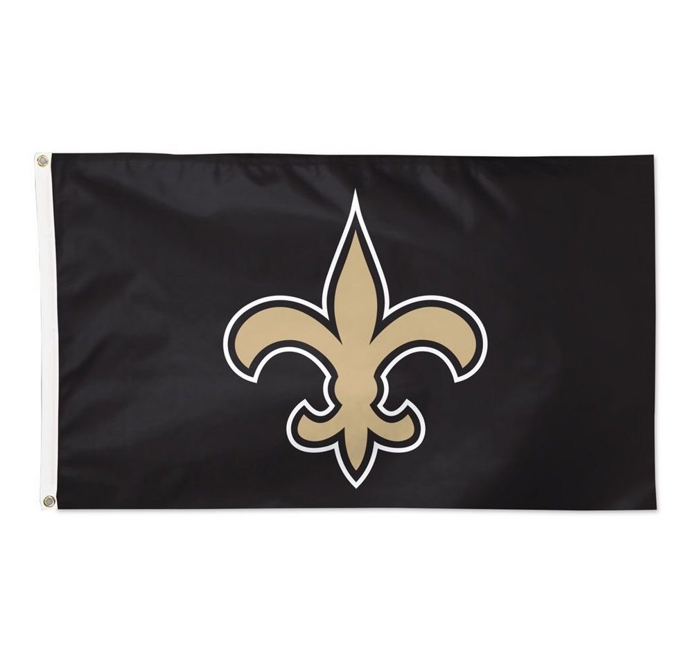WinCraft Wanddekoobjekt NFL Flagge 150x90cm Banner NFL New Orleans Saints von WinCraft