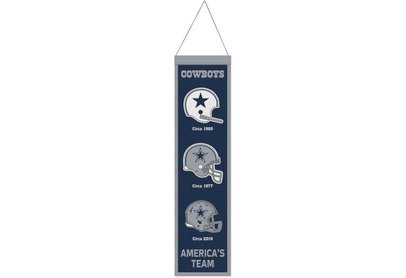 WinCraft Wanddekoobjekt NFL Teams EVOLUTION Wool Banner 80x20cm von WinCraft