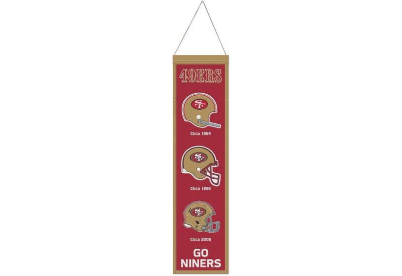 WinCraft Wanddekoobjekt NFL Teams EVOLUTION Wool Banner 80x20cm von WinCraft