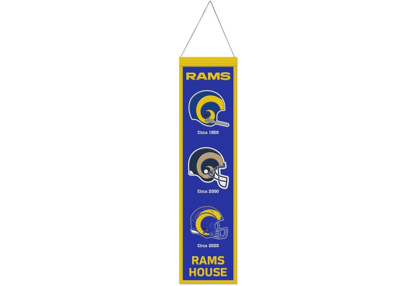 WinCraft Wanddekoobjekt NFL Teams EVOLUTION Wool Banner 80x20cm von WinCraft