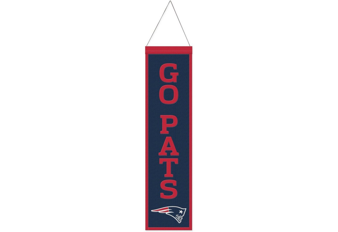 WinCraft Wanddekoobjekt NFL Teams SLOGAN Wool Banner 80x20cm von WinCraft