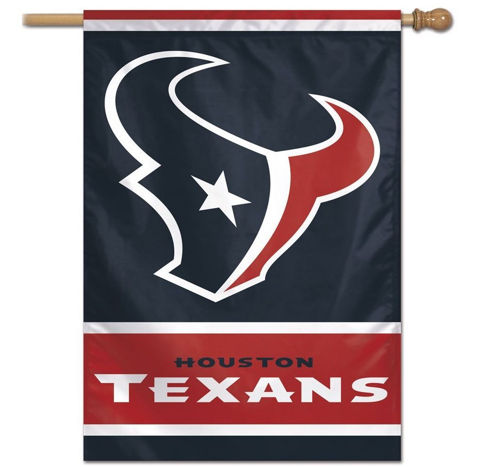 WinCraft Wanddekoobjekt NFL Vertical Fahne 70x100cm Houston Texans von WinCraft