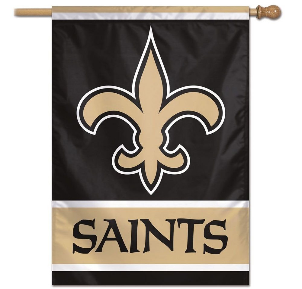 WinCraft Wanddekoobjekt NFL Vertical Fahne 70x100cm New Orleans Saints von WinCraft