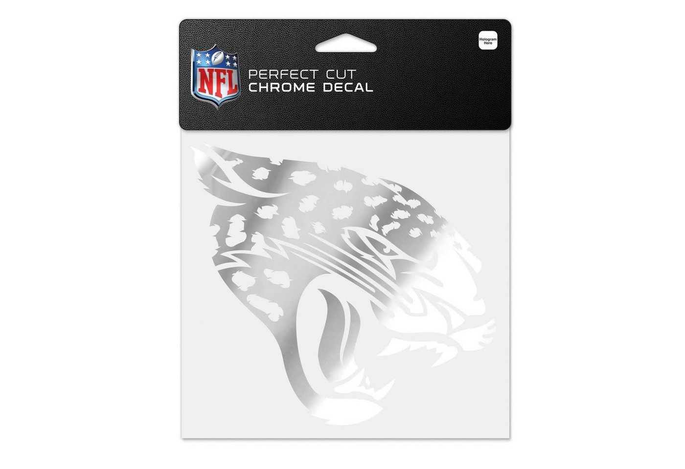 WinCraft Wanddekoobjekt PERFECT CUT NFL CHROME Sticker Aufkleber 15x15cm von WinCraft