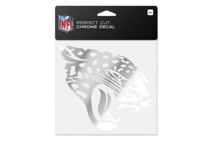 WinCraft Wanddekoobjekt PERFECT CUT NFL CHROME Sticker Aufkleber 15x15cm von WinCraft