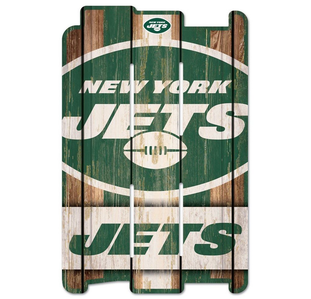 WinCraft Wanddekoobjekt PLANK Holzschild Sign NFL New York Jets von WinCraft