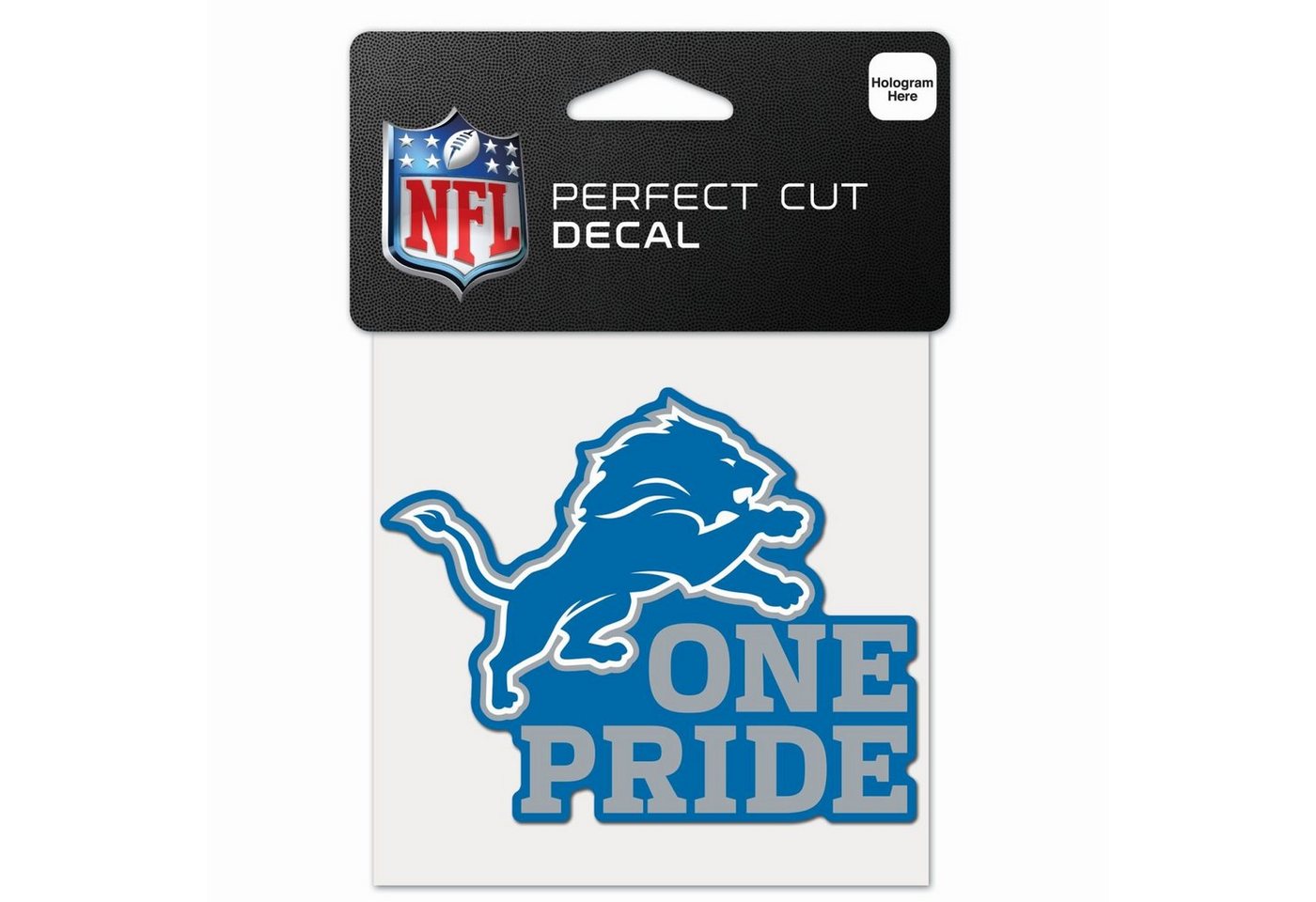 WinCraft Wanddekoobjekt Perfect Cut 10x10cm Aufkleber NFL Teams Slogan von WinCraft