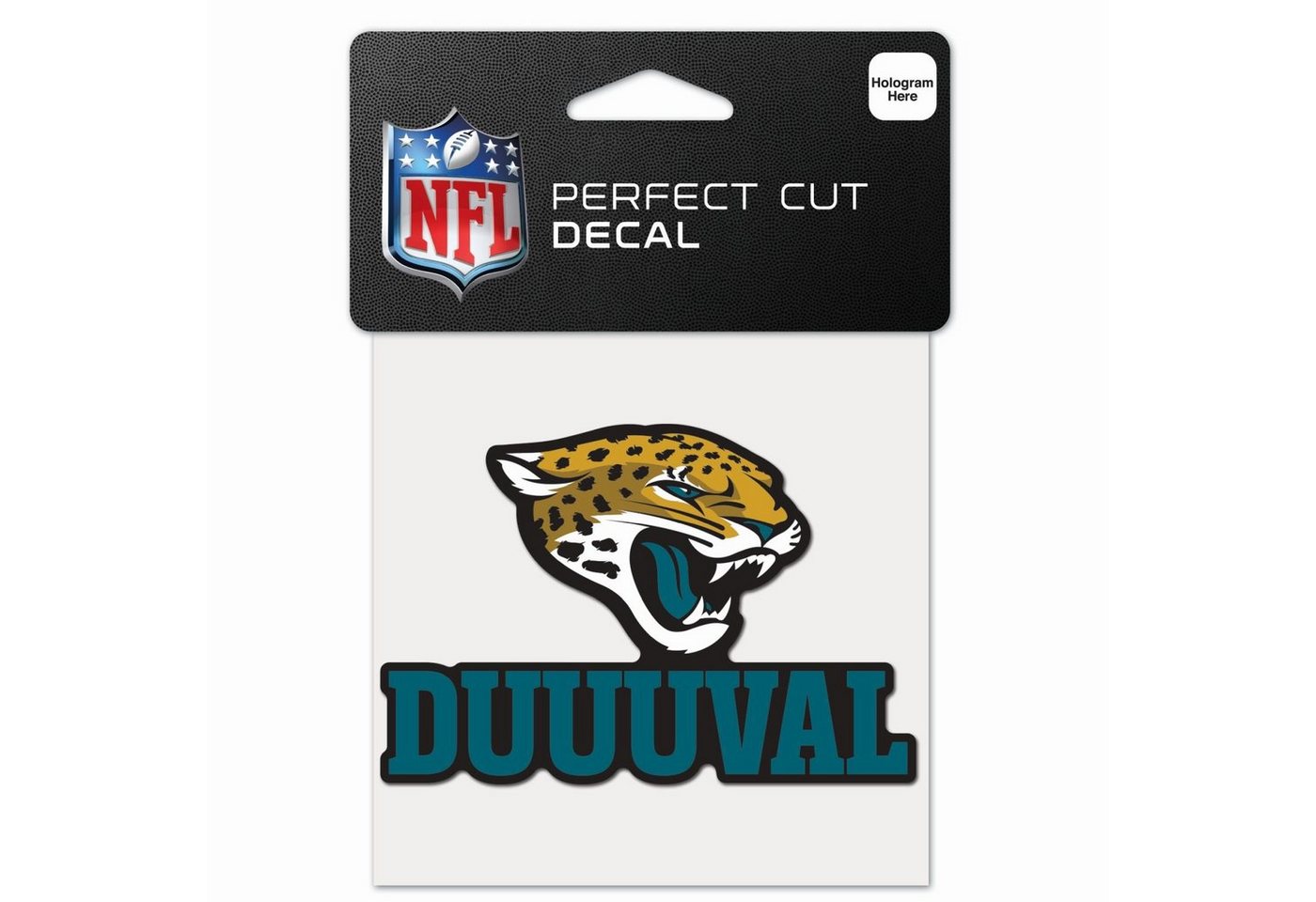 WinCraft Wanddekoobjekt Perfect Cut 10x10cm Aufkleber NFL Teams Slogan von WinCraft