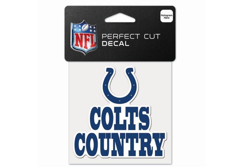WinCraft Wanddekoobjekt Perfect Cut 10x10cm Aufkleber NFL Teams Slogan von WinCraft