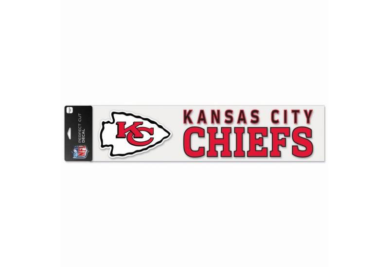 WinCraft Wanddekoobjekt Perfect Cut XXL 10x40cm Aufkleber NFL Teams von WinCraft