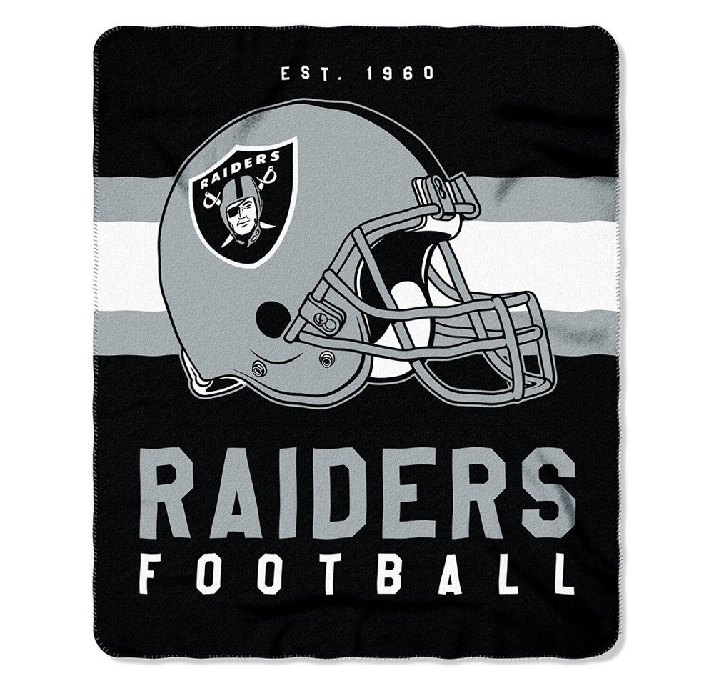 Wohndecke Wincraft Decke Las Vegas Raiders "HELM" 127 x 150cm, WinCraft von WinCraft