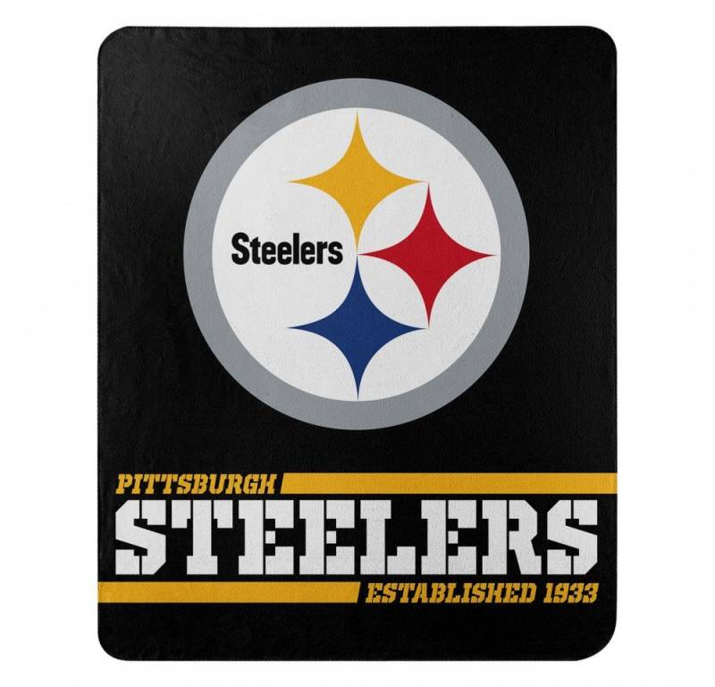 Wohndecke Wincraft Decke Pittsburgh Steelers "Split Wide" 150x115cm, WinCraft von WinCraft
