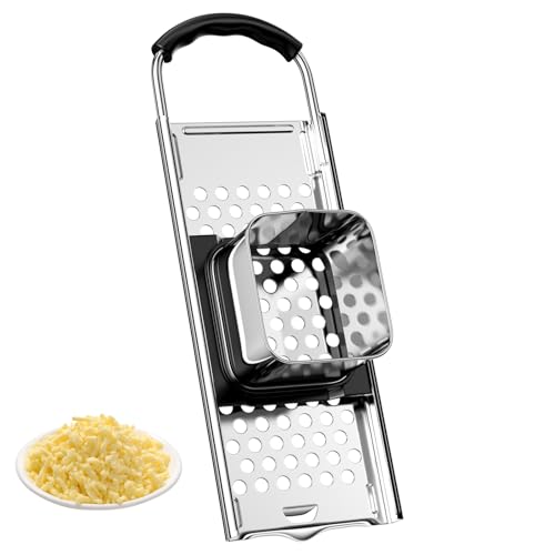 WinGluge Spätzlehobel Edelstahl, Spätzlepresse mit Teigschlitten, Spätzlesieb, Spätzlereibe Ist Spülmaschinenfest, Spätzle Set, Spätzlepresse Spätzlesieb, für Selbstgemachte Spätzle und Knöpfle von WinGluge
