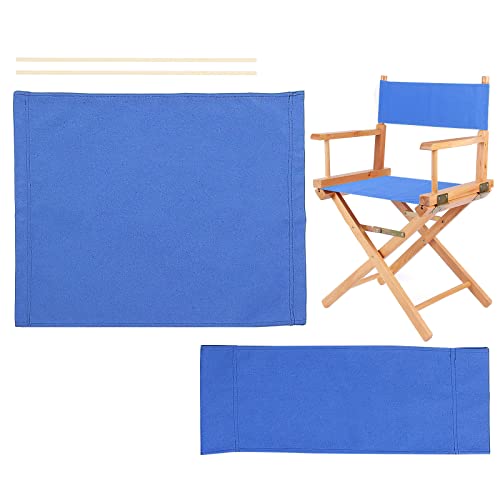 Winbang Stuhlbezüge, Canvas-Ersatzbezug für Direktoren für Stühle (Blau) von Winbang