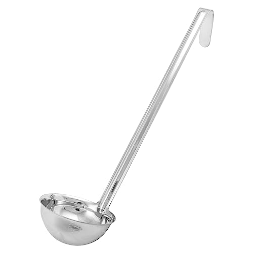 Winco LDI-6 Stainless Steel Ladle, 6-Ounce Schöpfkelle, Edelstahl, 170 ml von Winco