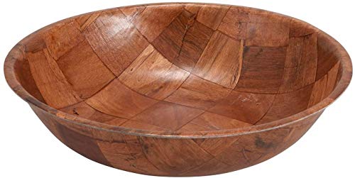 Winco WWB-10 Wooden Woven Salad Bowl, 10-Inch, Set of 4 by Winco von Winco