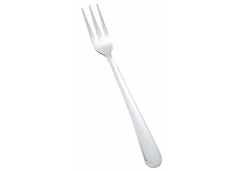 Winco Windsor Austerngabel-Set, 18-0 Edelstahl, silberfarben, 12-teilig von Winco