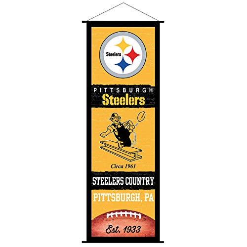 Pittsburgh Steelers Banner and Scroll Sign von Wincraft