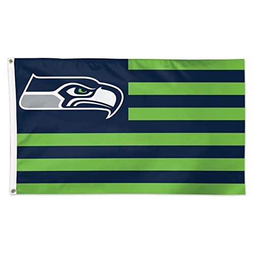 Seattle Seahawks NFL Fahne Flagge Flag Hissfahne ** Americana ** in 90 x 150 cm von Wincraft