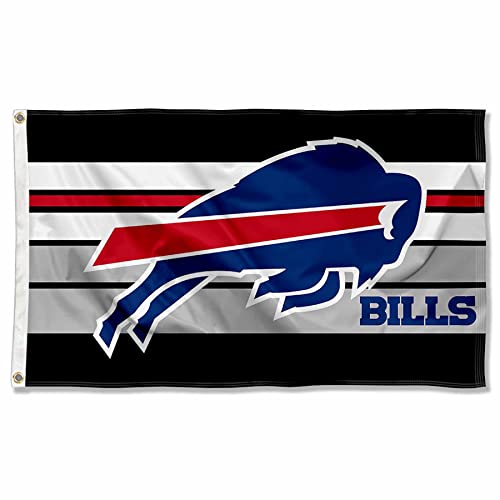WinCraft Buffalo Bills Retro-Streifen-Flagge, groß, 7,6 x 12,7 cm von Wincraft