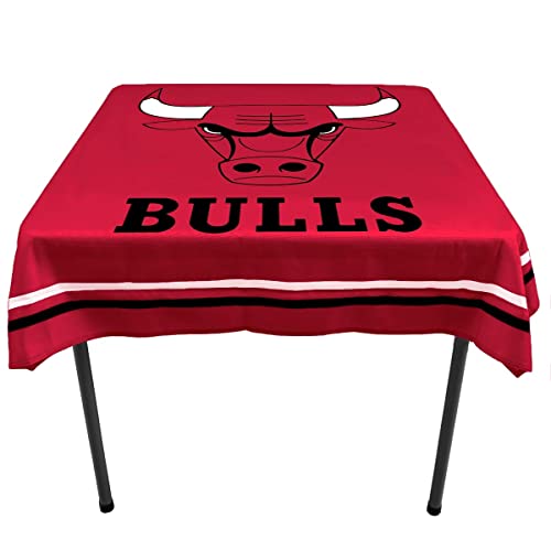 WinCraft Chicago Bulls Logo Tablecloth and Square Table Cover Overlay von Wincraft