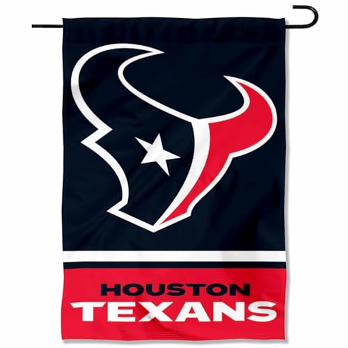 WinCraft Houston Texans Logo doppelseitige Gartenbanner Flagge von Wincraft