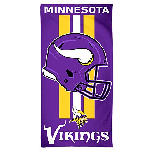 Wincraft NFL Minnesota Vikings Handtuch, 76,2 x 152,4 cm, Teamfarben, Einheitsgröße von Wincraft