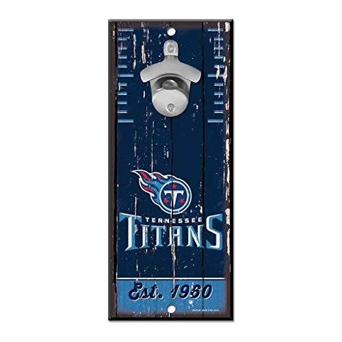 WinCraft NFL Tennessee Titans Flaschenöffner 5 x 11 cm Holz Schild Flaschenöffner Team Farben 12,7 x 27,9 cm WinCraft NFL Tennessee Titans Flaschenöffner 5 x 11 cm Holz Schild Flaschenöffner Team Farben 12,7 x 27,9 cm von Wincraft