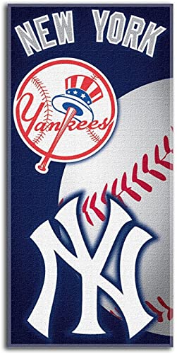 WinCraft New York Yankees Established 1903 Offiziell lizenziertes MLB Strandtuch, 71,1 x 147,3 cm, 100 % Baumwolle von Wincraft