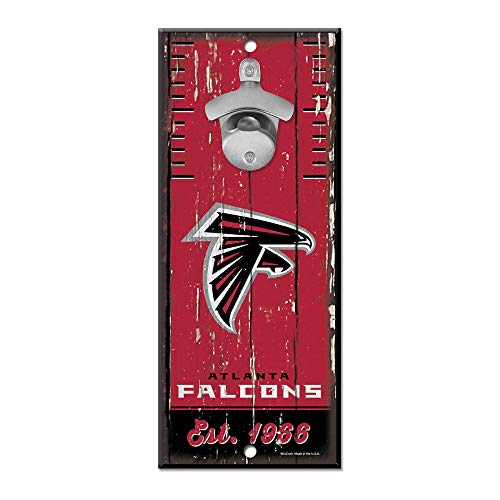 Wincraft Atlanta Falcons NFL Schild mit Flaschenöffner von Wincraft