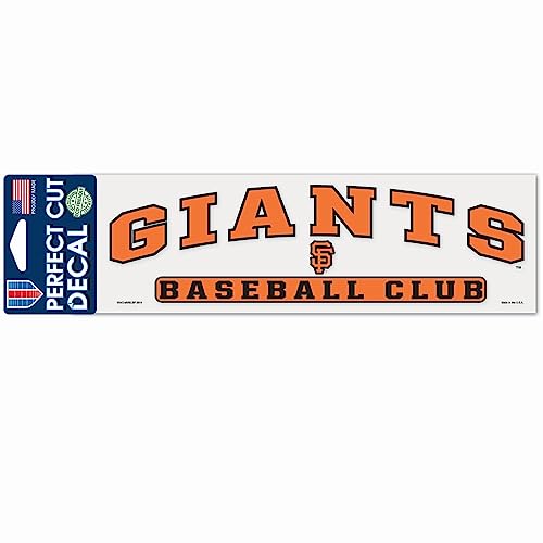 Wincraft MLB Perfect Cut Aufkleber 8x25cm San Francisco Giants Wincraft MLB Perfect Cut Aufkleber 8x25cm San Francisco Giants von Wincraft