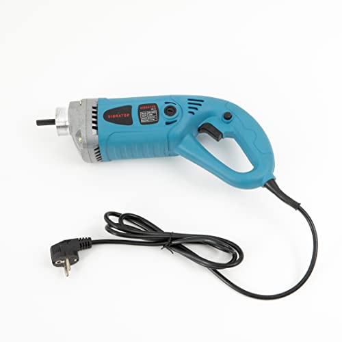 WindWilder 1300W Handheld Elektrische Betonrüttler Beton Vibrator mit Schlauch 4300rpm Handbetonrüttler Hand Rüttler Rüttelflasche Flaschenrüttler von WindWilder