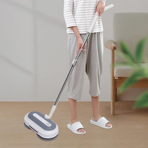 WindWilder Kabelloser Elektrischer Bodenwischer 30W, 150-180RPM Kabelloser Mopp, Elektrischer Sprühmopp, Einstellbare Mop Länge 94-124cm, Elektrischer Mop mit Sprühfunktion und LED WindWilder Kabelloser Elektrischer Bodenwischer 30W, 150-180RPM Kabelloser Mopp, Elektrischer Sprühmopp, Einstellbare Mop Länge 94-124cm, Elektrischer Mop mit Sprühfunktion und LED von WindWilder