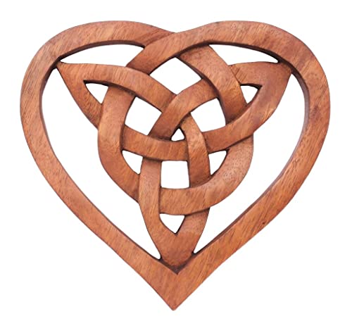 Windalf Handarbeit Celtic Irisches Holzbild FIONA 20.5 cm Keltisches Herz Wandornament Holz Windalf Handarbeit Celtic Irisches Holzbild FIONA 20.5 cm Keltisches Herz Wandornament Holz von Windalf