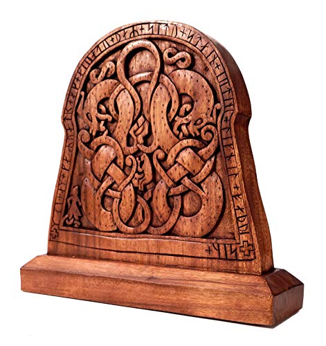 Windalf Wikinger Deko Ragnor Vikings h: 35 cm Bildstein Handgearbeitet aus Holz Windalf Wikinger Deko Ragnor Vikings h: 35 cm Bildstein Handgearbeitet aus Holz von Windalf