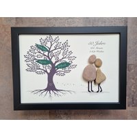 Goldene Hochzeit, 50 Jahre, Brautpaar, Dina4, Hochzeitsgeschenk, Geschenk Goldhochzeit, 50. Hochzeitstag, Jahrestag von Windelzwerg