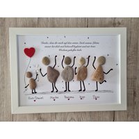 Kindergartenabschied, Beste Erzieherinnen, Kindergarten, Geschenk Abschied, Kita, Steinbild Dina4, Personalisierbar von Windelzwerg