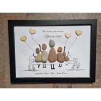 Oma Und Opa Sind Die Besten, Geburtstagsgeschenk Oma, Großeltern, Danke Opa, Steinbild Din A4, Geschenk, Frei Personalisierbar Oma Und Opa Sind Die Besten, Geburtstagsgeschenk Oma, Großeltern, Danke Opa, Steinbild Din A4, Geschenk, Frei Personalisierbar von Windelzwerg